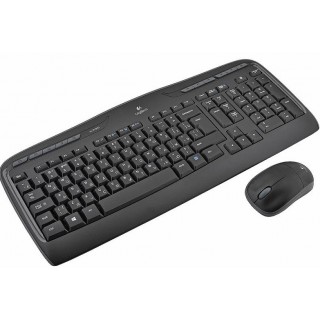 Logitech MK330 Keyboard & Mouse USB Black